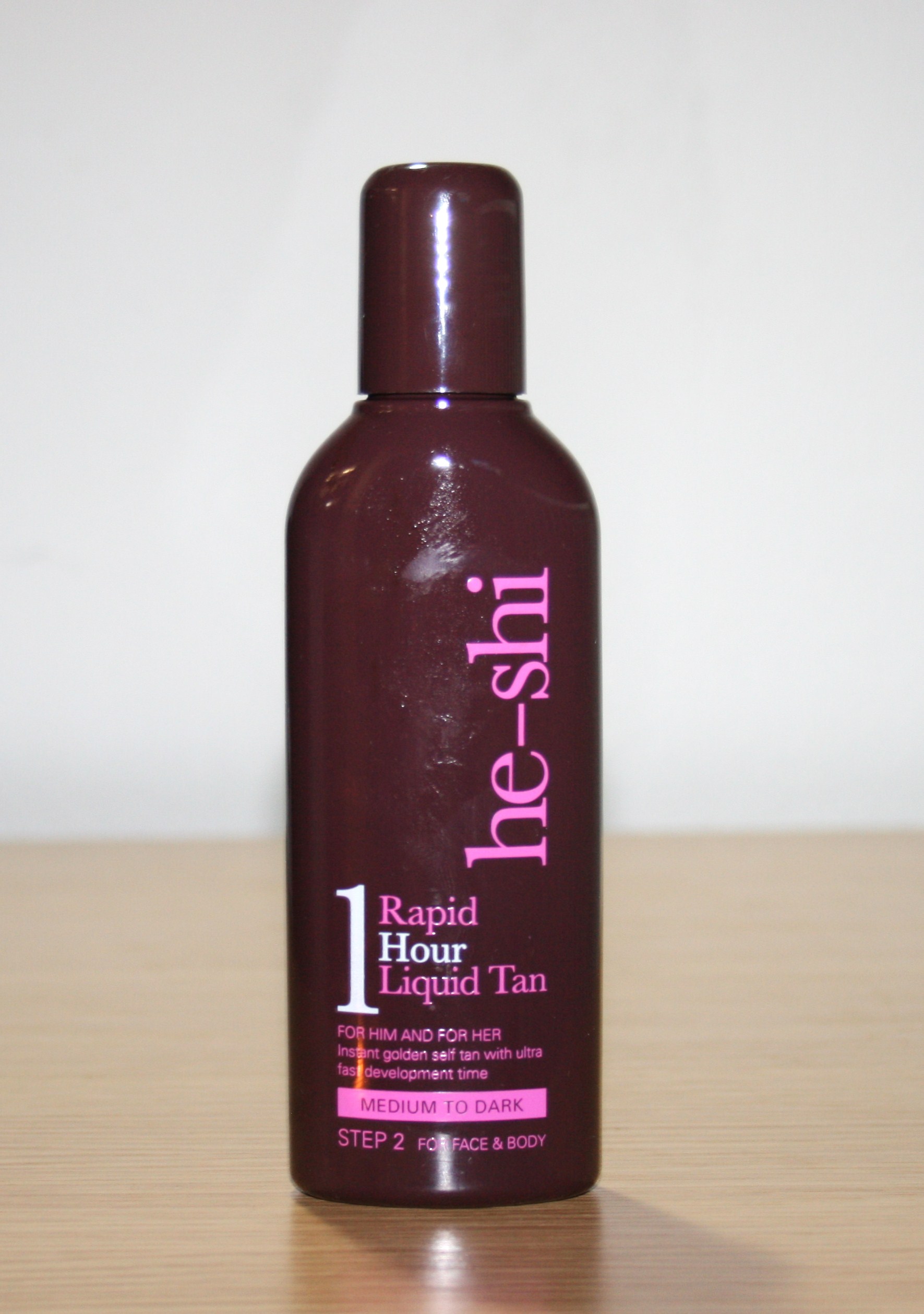 Quick Pick Tuesday: He-Shi Rapid 1 Hour Liquid Tan