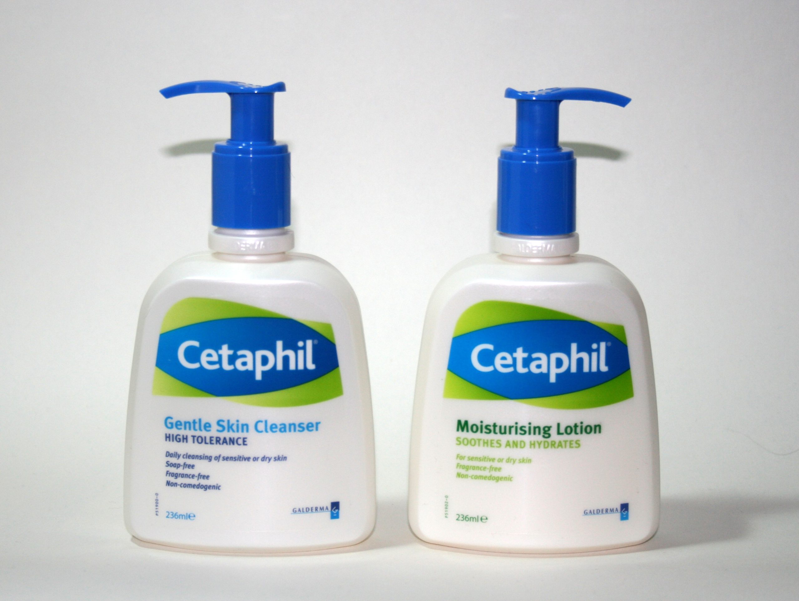 Cetaphil Gentle Skin Cleanser and Moisturising Lotion