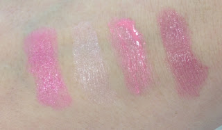 L’Oreal Rouge Caresse Swatches – The Pinks!