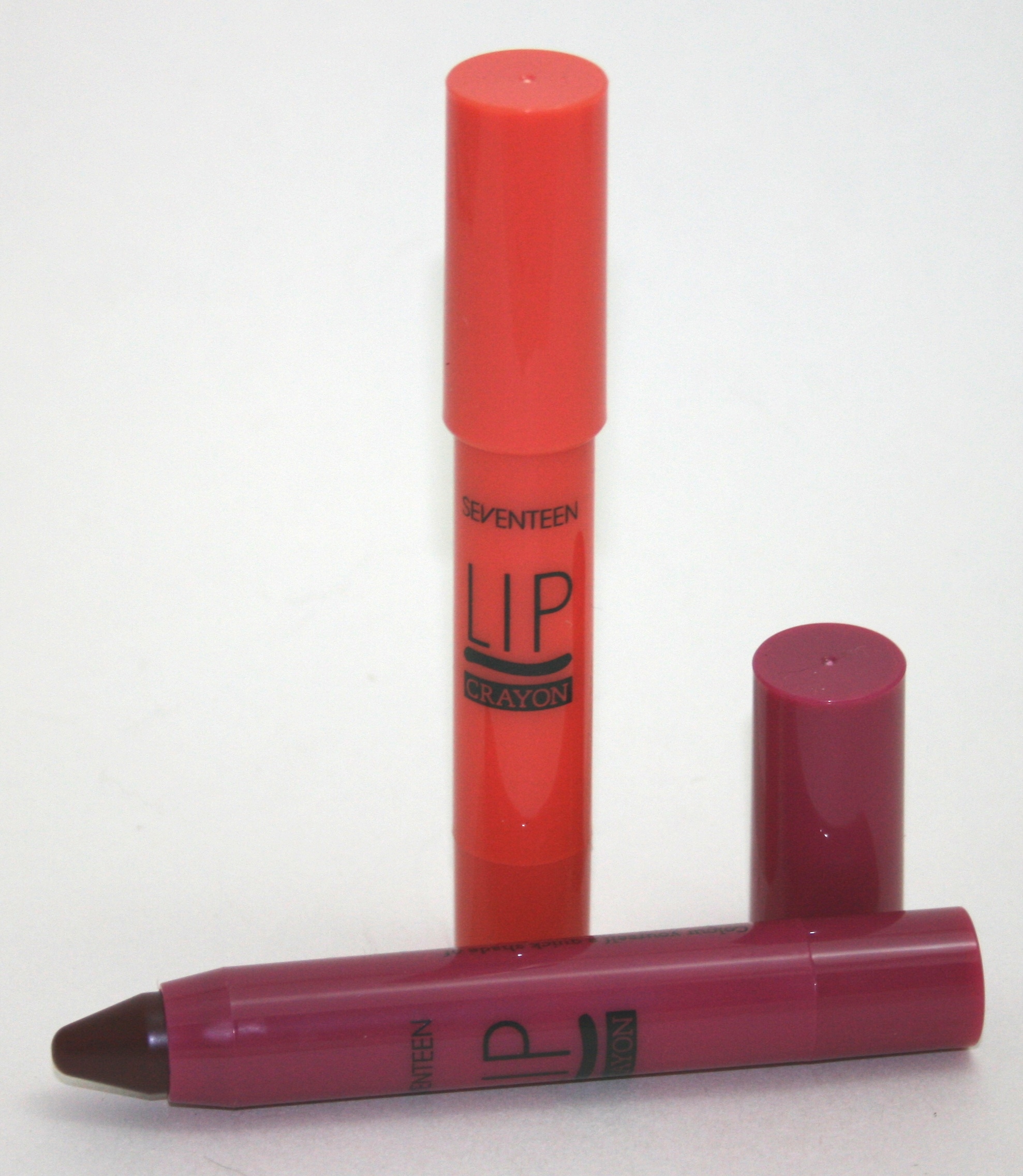 Seventeen Lip Crayons in Bold and Heartbreaker