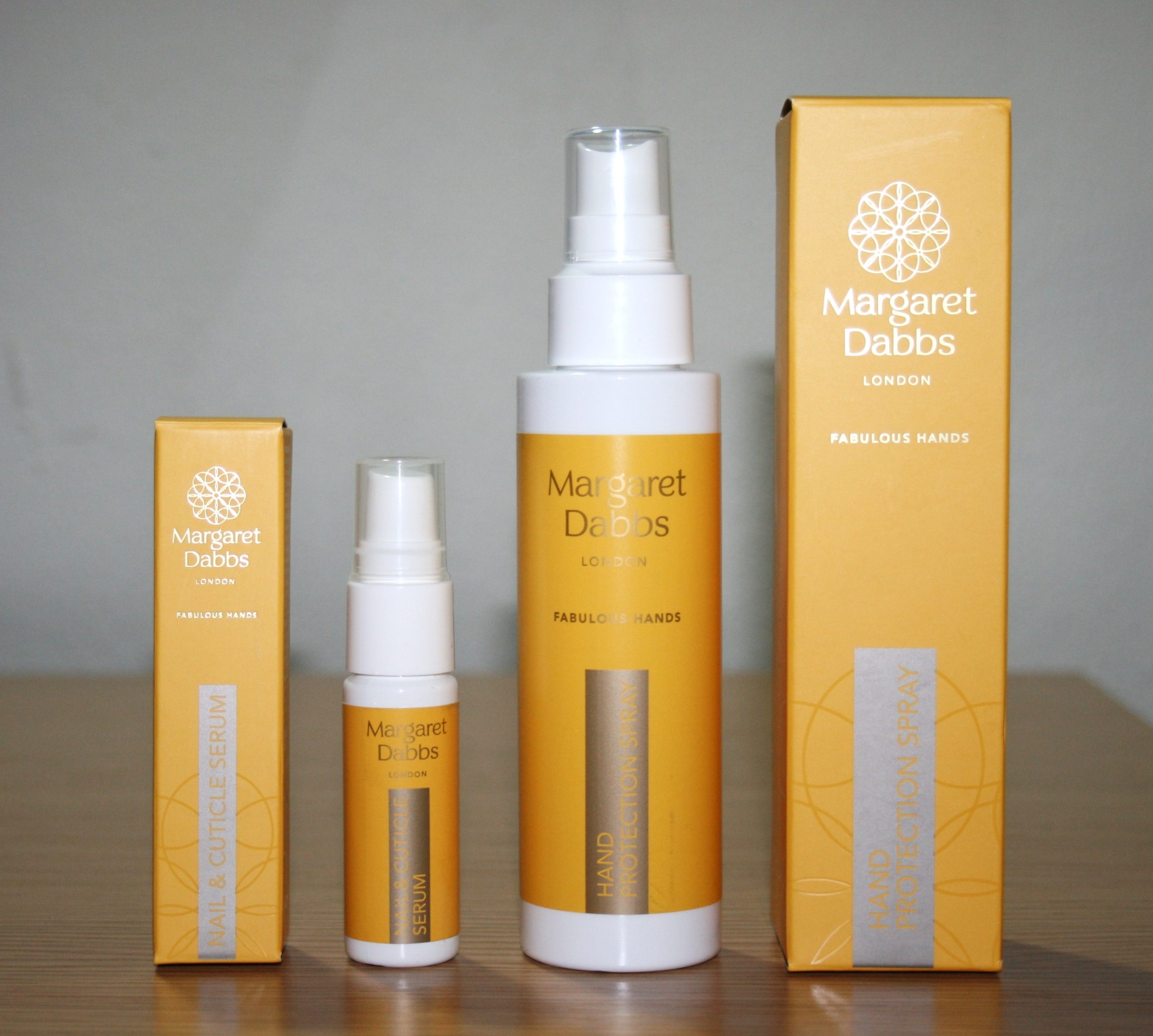 Margaret Dabbs Fabulous Hands: Nourishing Nail & Cuticle Serum and Hand Protection & Finishing Spray