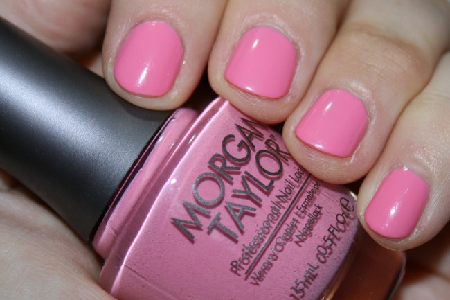 Morgan Taylor Ella of a Girl Swatch