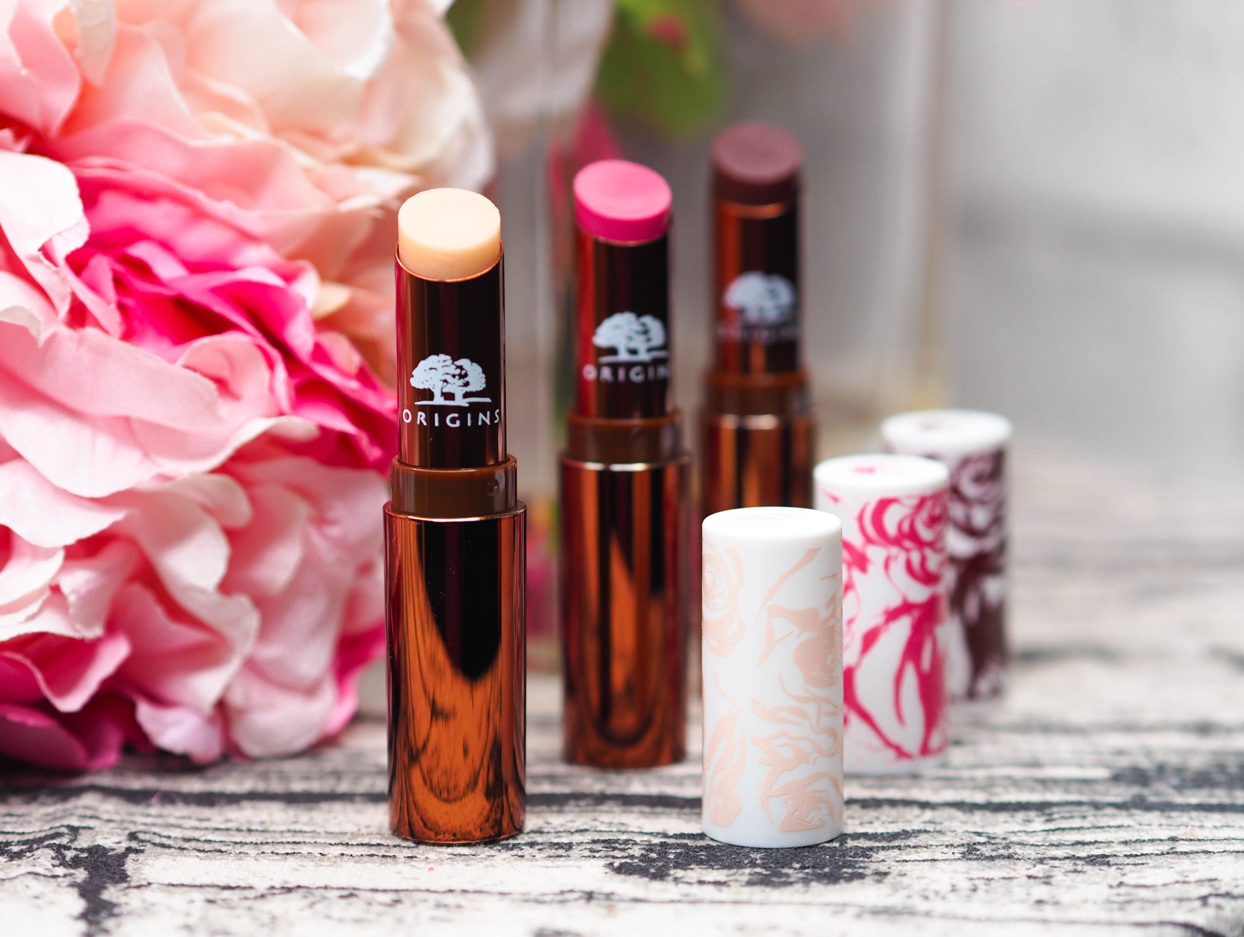 Origins Blooming Sheer Lip Balms