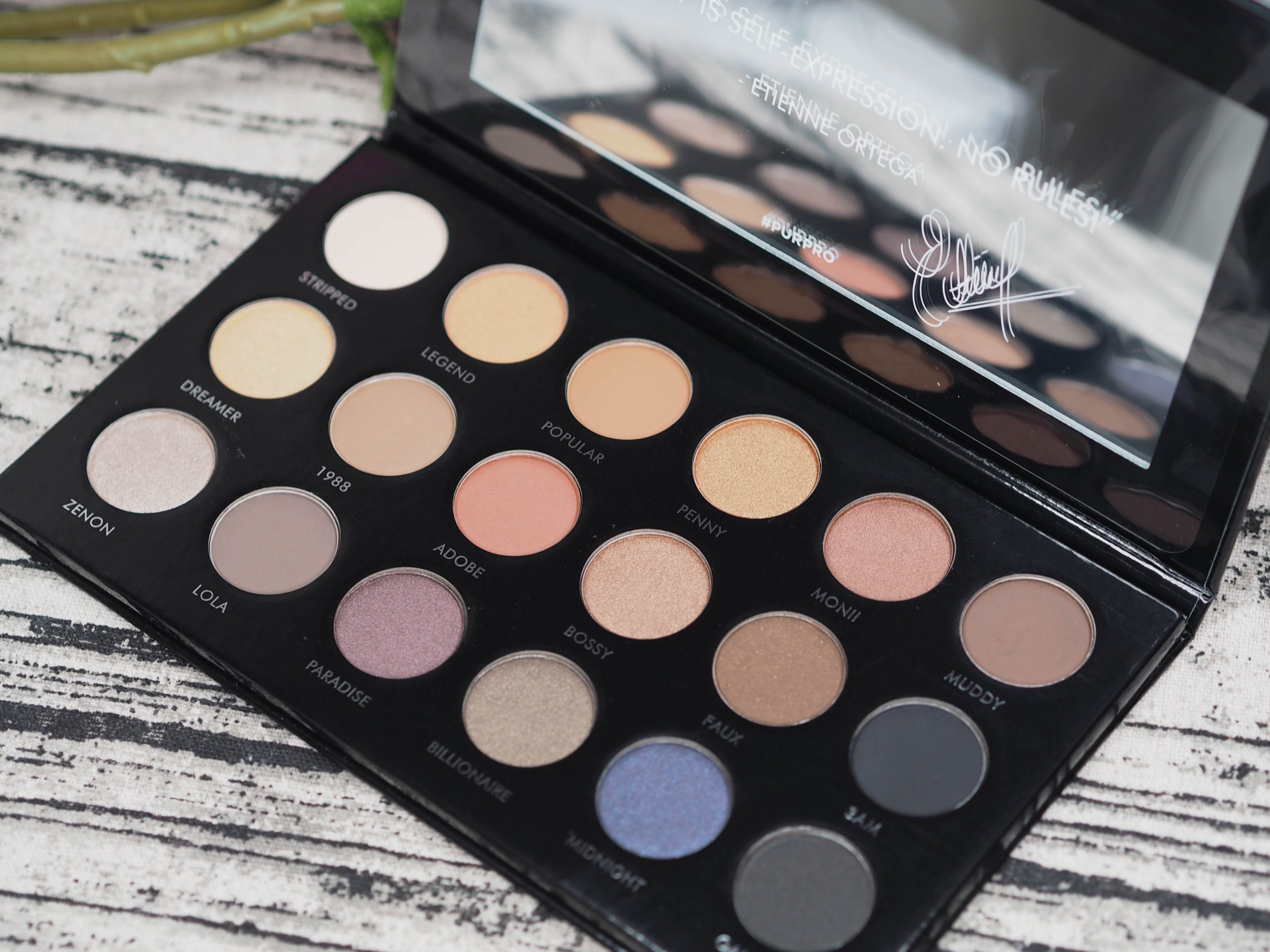 Pur Pro X Etienne Ortega Eyeshadow Palette