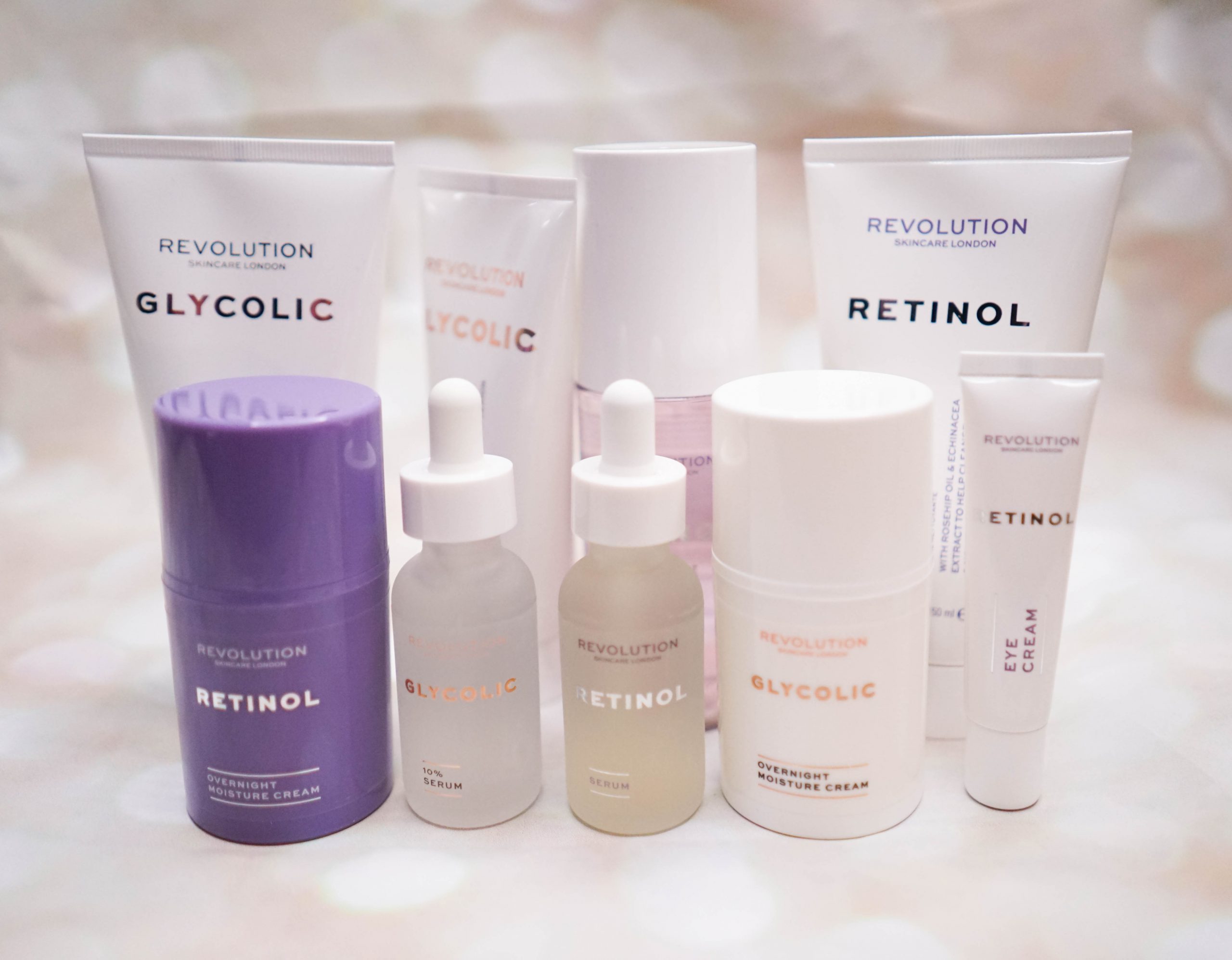 Skincare Newness from Revolution Skincare (Glycolic Acid and Retinol Ranges)