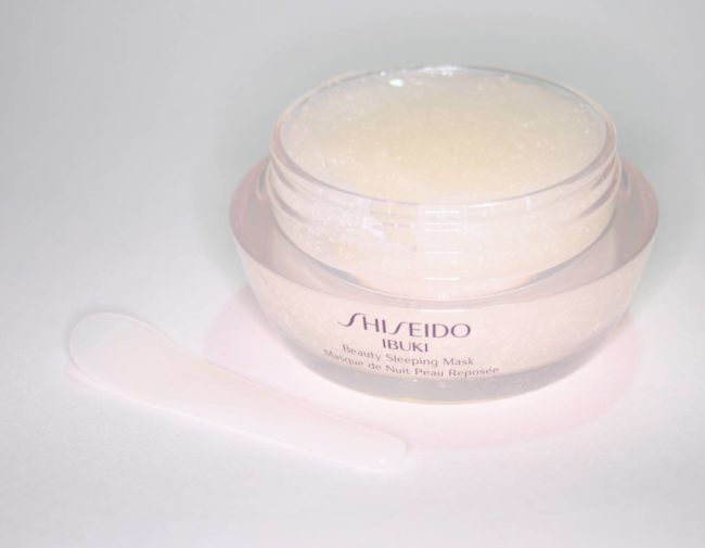 Shiseido Ibuki Beauty Sleeping Mask Review