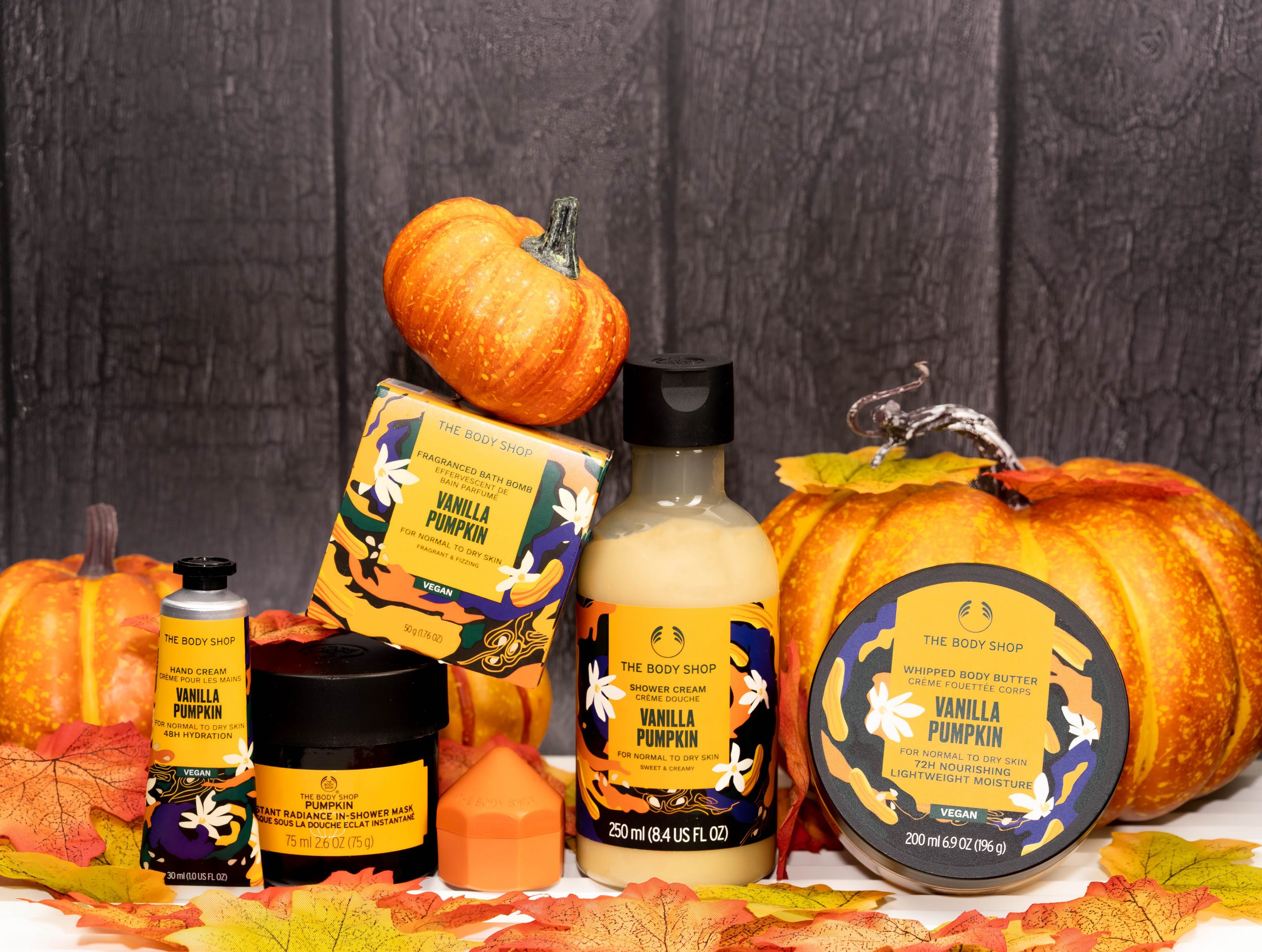 The Body Shop Vanilla Pumpkin Collection